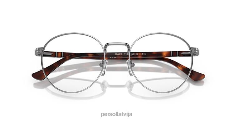 lv Persol po1008v brilles gunmetāls 2JTZL902