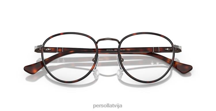 lv Persol po2410vj brilles matēts brūns 2JTZL782