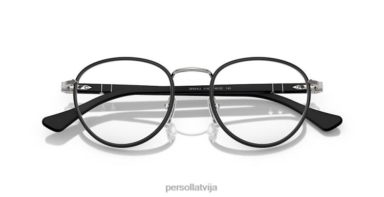 lv Persol po2410vj brilles sudraba melns 2JTZL784