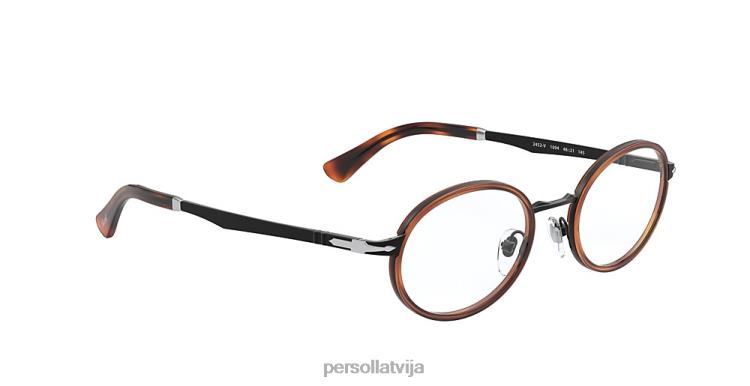 lv Persol po2452v brilles havana/melns 2JTZL779