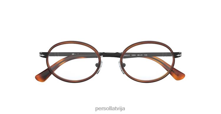 lv Persol po2452v brilles havana/melns 2JTZL779