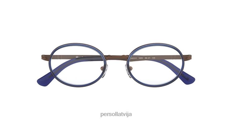 lv Persol po2452v brilles zils/brūns 2JTZL780