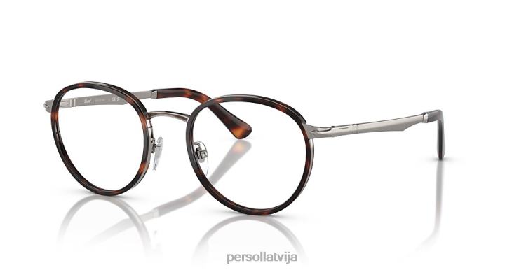 lv Persol po2468v brilles havana/gunmetāls 2JTZL770