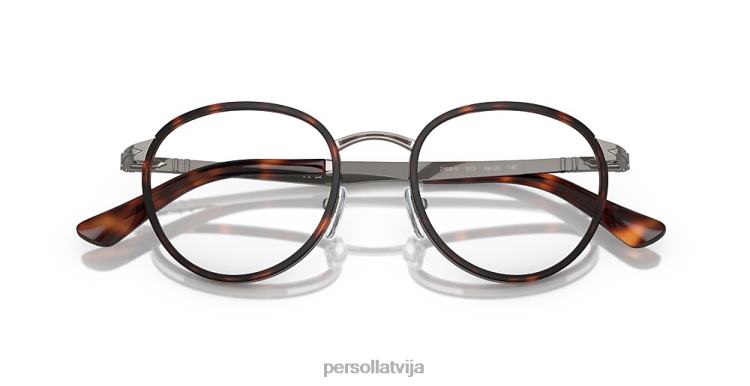 lv Persol po2468v brilles havana/gunmetāls 2JTZL770
