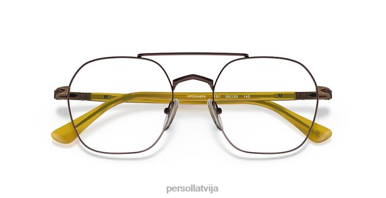 lv Persol po2483v brilles brūns 2JTZL733