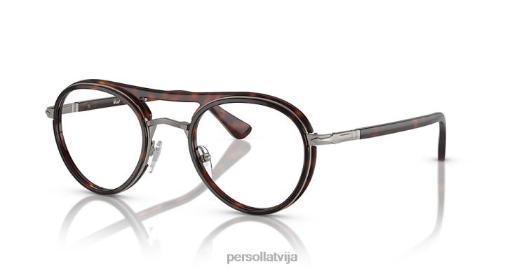 lv Persol po2485v brilles gunmetāls/havana 2JTZL797
