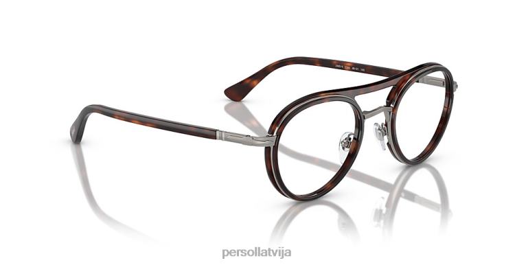 lv Persol po2485v brilles gunmetāls/havana 2JTZL797