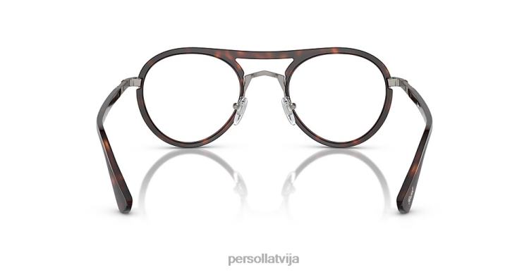 lv Persol po2485v brilles gunmetāls/havana 2JTZL797