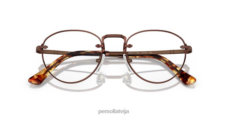 lv Persol po2491v brilles brūns 2JTZL678