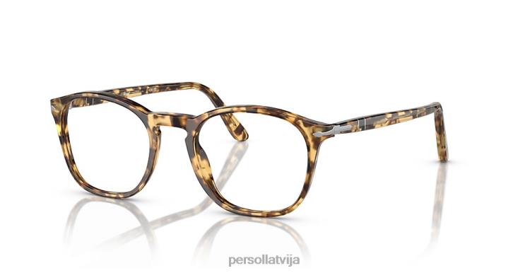 lv Persol po3007v brilles brūns/bēšs bruņurupucis 2JTZL517