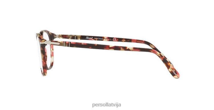 lv Persol po3007v brilles havanas roze brūna 2JTZL514