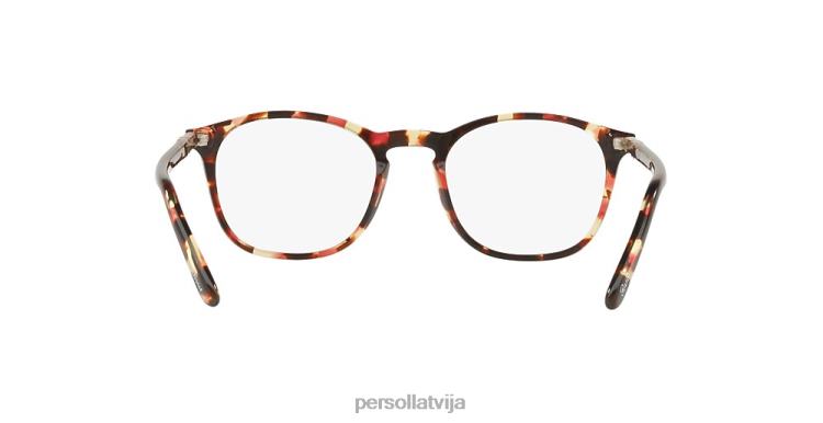 lv Persol po3007v brilles havanas roze brūna 2JTZL514