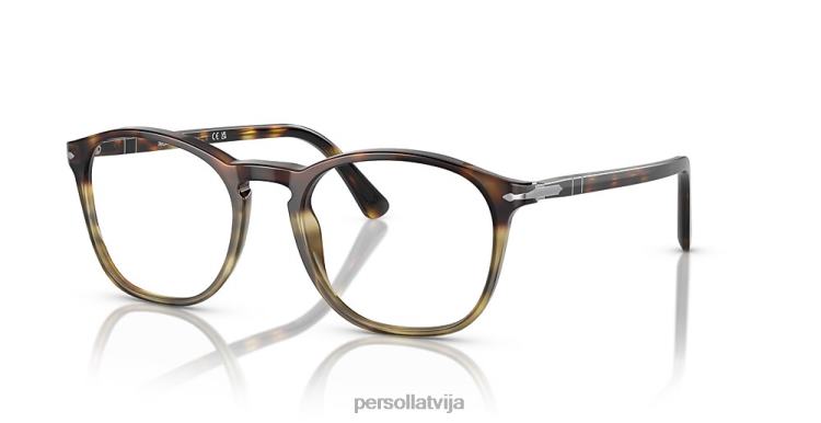 lv Persol po3007vm brilles bruņurupucis plankumains brūns 2JTZL560
