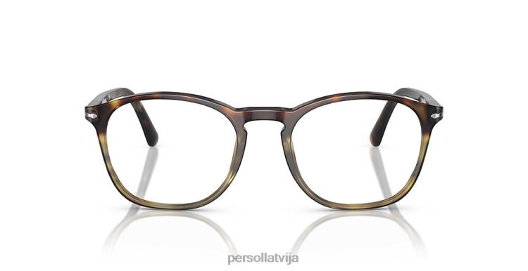lv Persol po3007vm brilles bruņurupucis plankumains brūns 2JTZL560