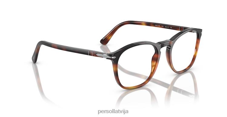 lv Persol po3007vm brilles bruņurupucis tumši/gaiši brūns 2JTZL562