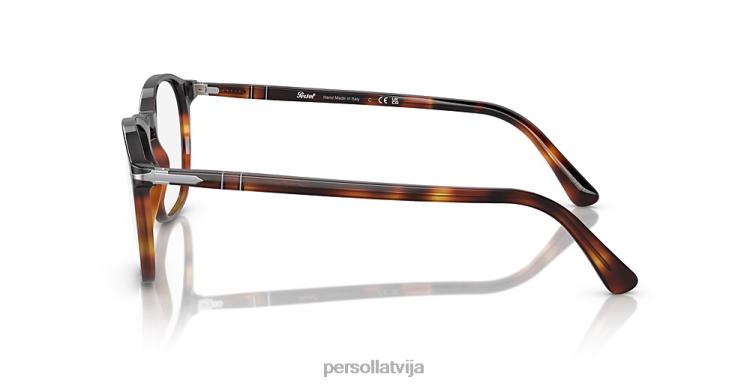 lv Persol po3007vm brilles bruņurupucis tumši/gaiši brūns 2JTZL562