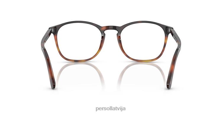 lv Persol po3007vm brilles bruņurupucis tumši/gaiši brūns 2JTZL562