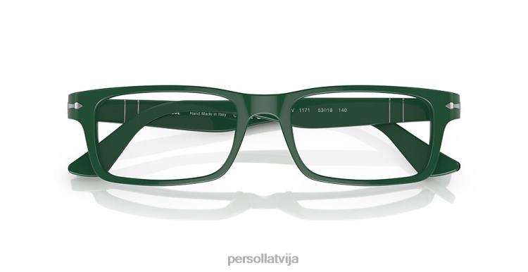 lv Persol po3050v brilles vienkrāsains zaļš 2JTZL541