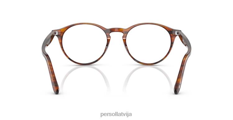 lv Persol po3092v brilles svītraini brūni 2JTZL620