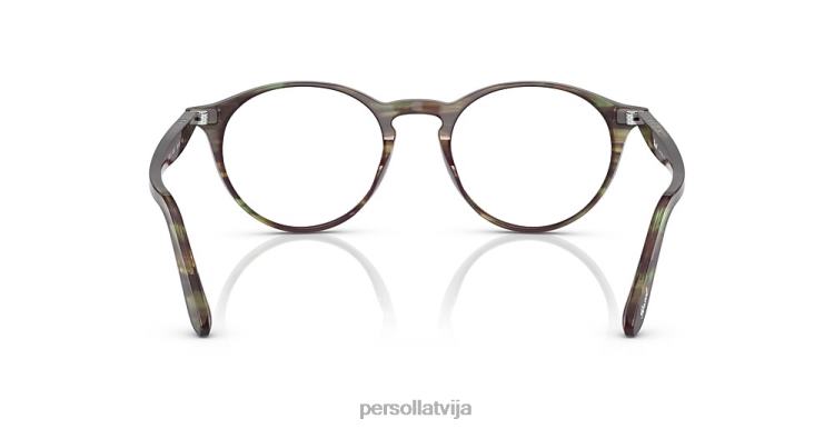 lv Persol po3092v brilles svītrains zaļš 2JTZL621