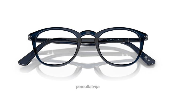lv Persol po3143v brilles caurspīdīgs zils 2JTZL634