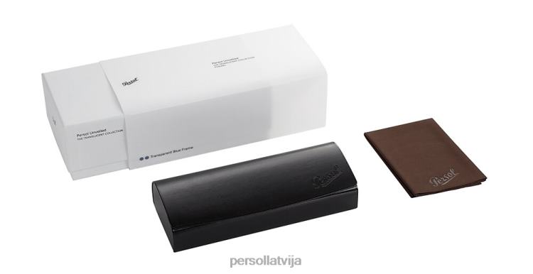 lv Persol po3143v brilles caurspīdīgs zils 2JTZL634