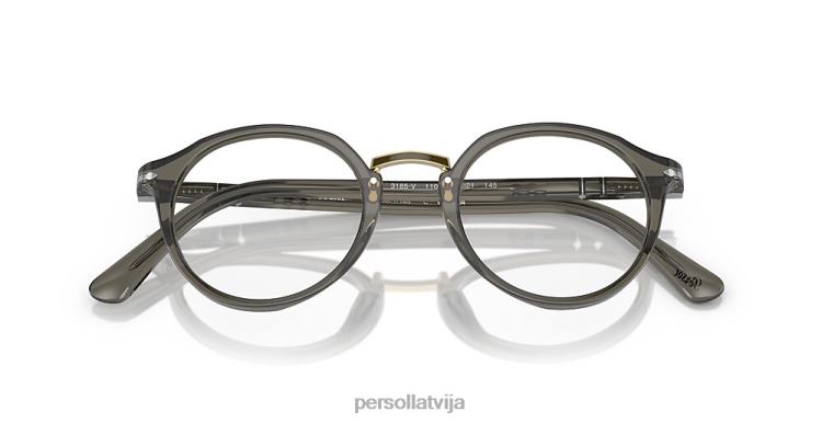 lv Persol po3185v brilles pelēka taupe 2JTZL660