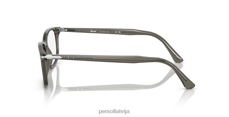 lv Persol po3189v brilles caurspīdīgs pelēks 2JTZL550