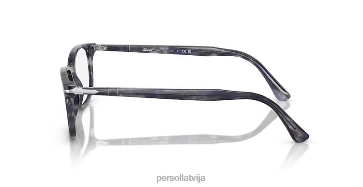 lv Persol po3189v brilles svītrains pelēks 2JTZL548