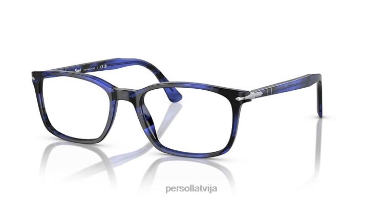 lv Persol po3189v brilles svītrains zils 2JTZL552