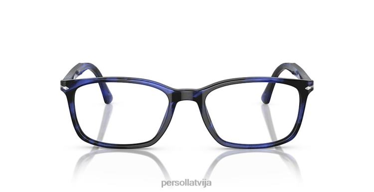 lv Persol po3189v brilles svītrains zils 2JTZL552