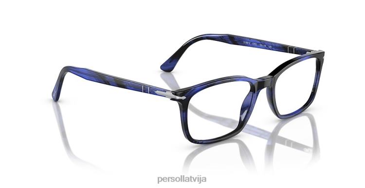 lv Persol po3189v brilles svītrains zils 2JTZL552