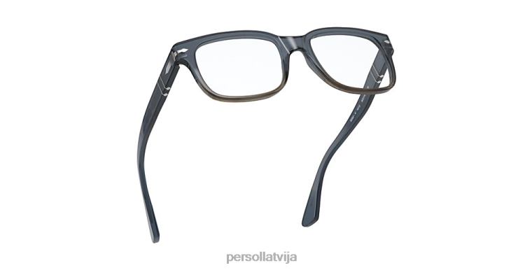 lv Persol po3252v brilles pelēks svītrains zaļš gradients 2JTZL706