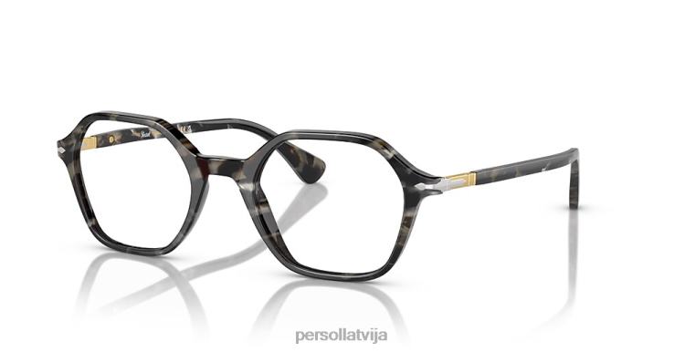 lv Persol po3254v brilles bruņurupucis pelēks melns 2JTZL832
