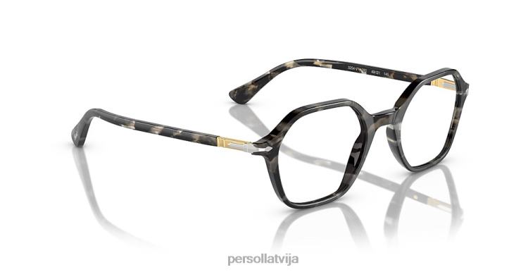 lv Persol po3254v brilles bruņurupucis pelēks melns 2JTZL832