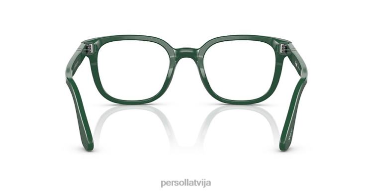 lv Persol po3263v brilles vienkrāsains zaļš 2JTZL609