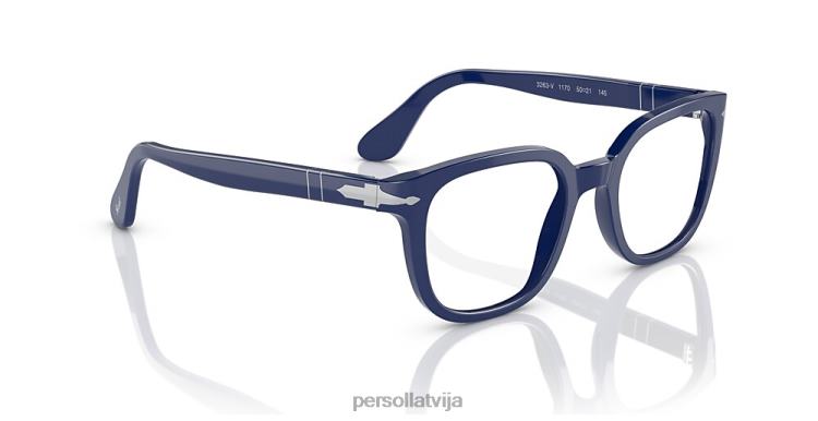 lv Persol po3263v brilles vienkrāsains zils 2JTZL608