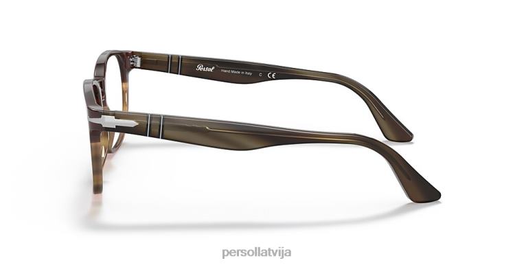 lv Persol po3283v brilles melns gradients brūns 2JTZL722