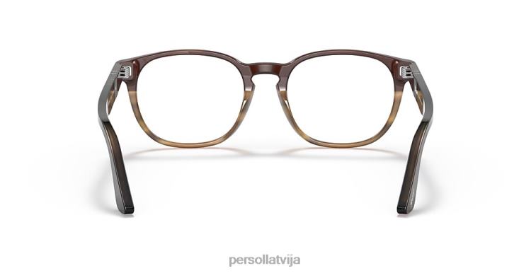 lv Persol po3283v brilles melns gradients brūns 2JTZL722