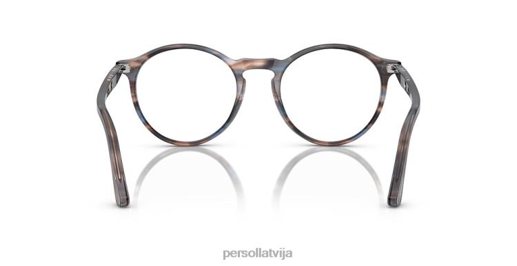 lv Persol po3285v brilles svītrains zils 2JTZL572
