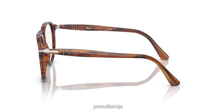 lv Persol po3286v brilles svītrains sarkans 2JTZL592