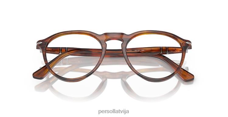 lv Persol po3286v brilles svītrains sarkans 2JTZL592