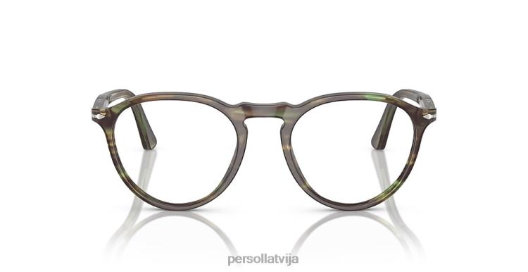 lv Persol po3286v brilles svītrains zaļš 2JTZL596