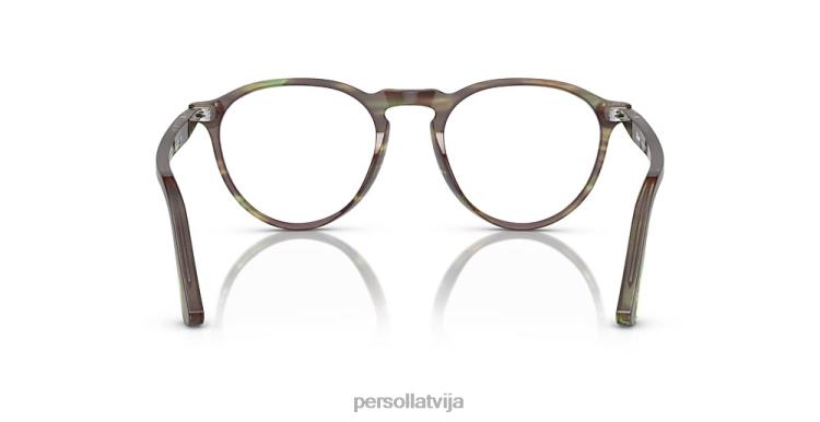 lv Persol po3286v brilles svītrains zaļš 2JTZL596