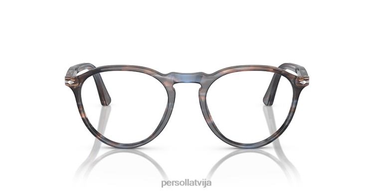 lv Persol po3286v brilles svītrains zils 2JTZL591