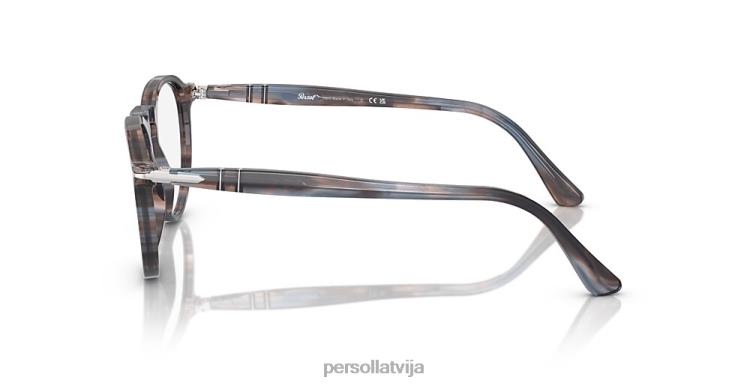 lv Persol po3286v brilles svītrains zils 2JTZL591