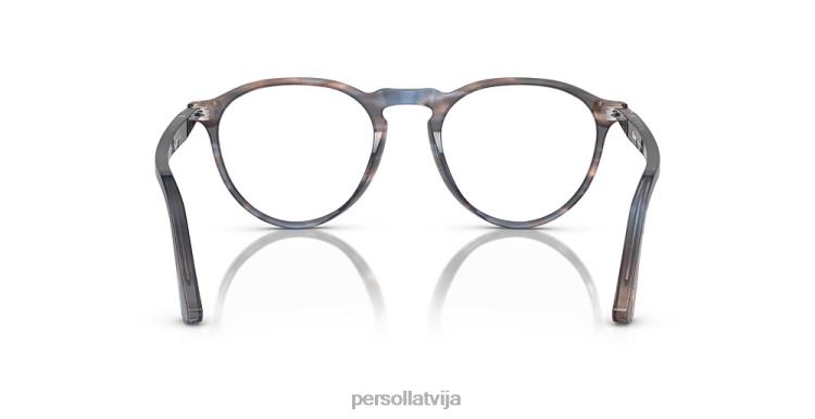 lv Persol po3286v brilles svītrains zils 2JTZL591