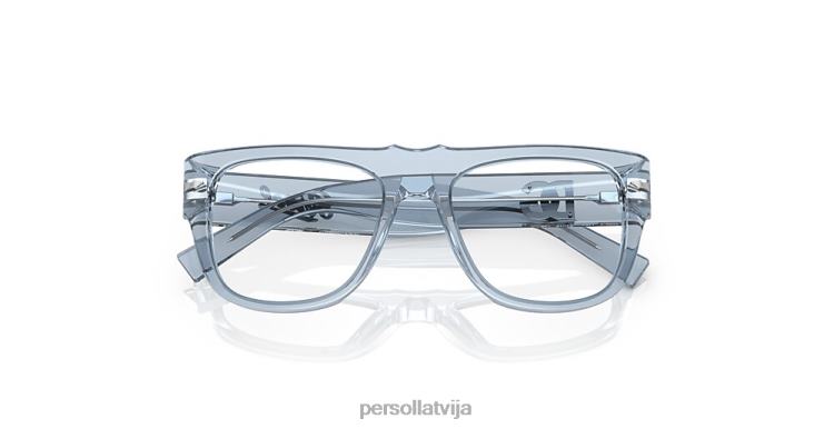 lv Persol po3295v brilles caurspīdīgs debeszils 2JTZL881