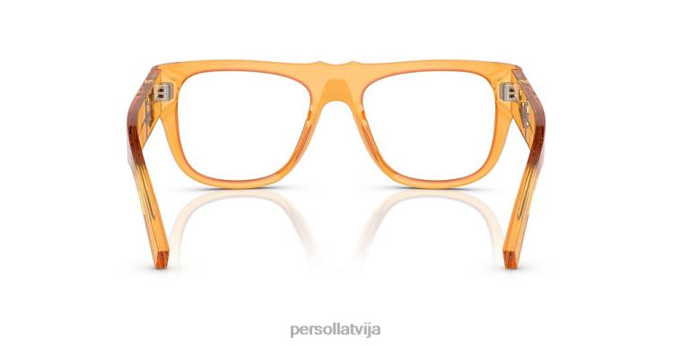 lv Persol po3295v brilles caurspīdīgs oranžs 2JTZL882