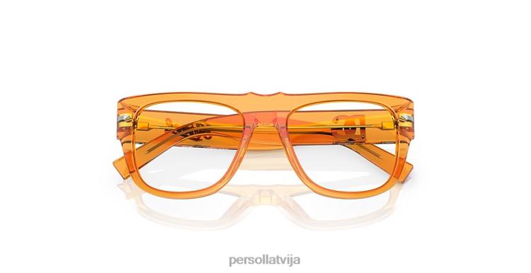 lv Persol po3295v brilles caurspīdīgs oranžs 2JTZL882